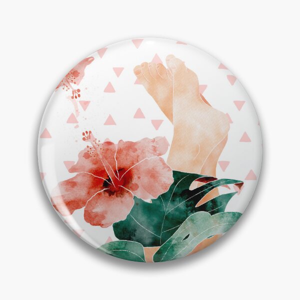 Item preview, Relaxing Tropical Oasis Watercolor  designed and sold by Valerie Englehart.