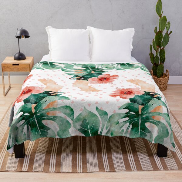 Item preview, Relaxing Tropical Oasis Watercolor  designed and sold by Valerie Englehart.