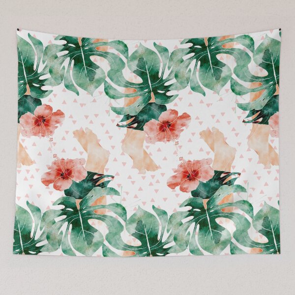 Item preview, Relaxing Tropical Oasis Watercolor  designed and sold by Valerie Englehart.