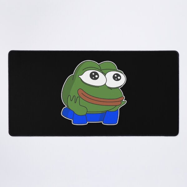 Item preview, Happy Poggers emote - peepo pepega twitch discord frog designed and sold by rmpk101.