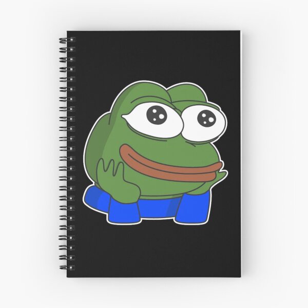 Item preview, Happy Poggers emote - peepo pepega twitch discord frog designed and sold by rmpk101.
