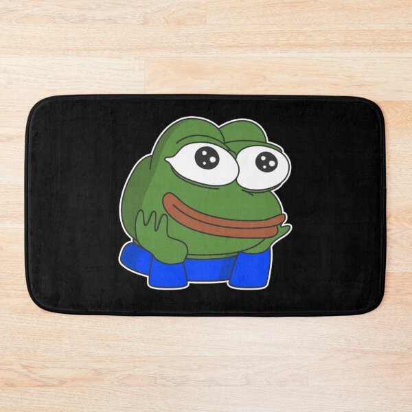 Item preview, Happy Poggers emote - peepo pepega twitch discord frog designed and sold by rmpk101.