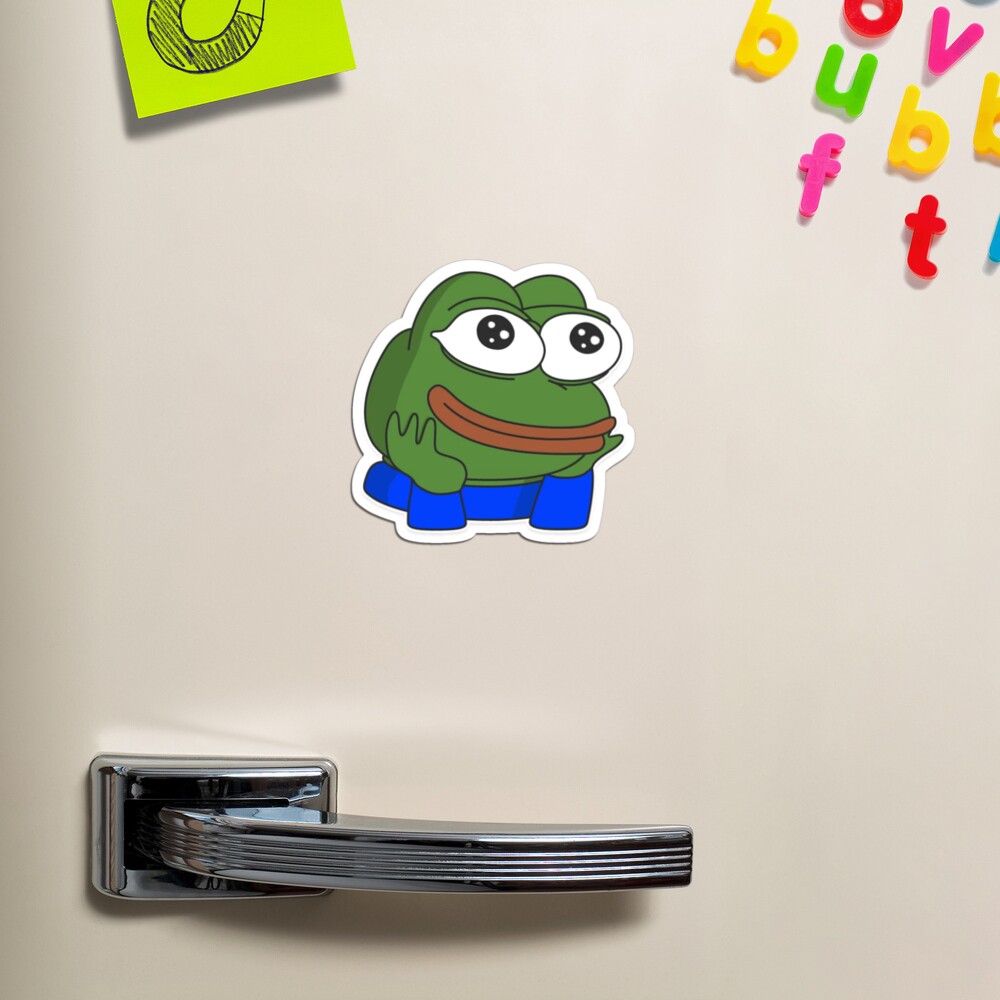 cheeky Poggers emote - peepo pepega twitch discord frog Pin by