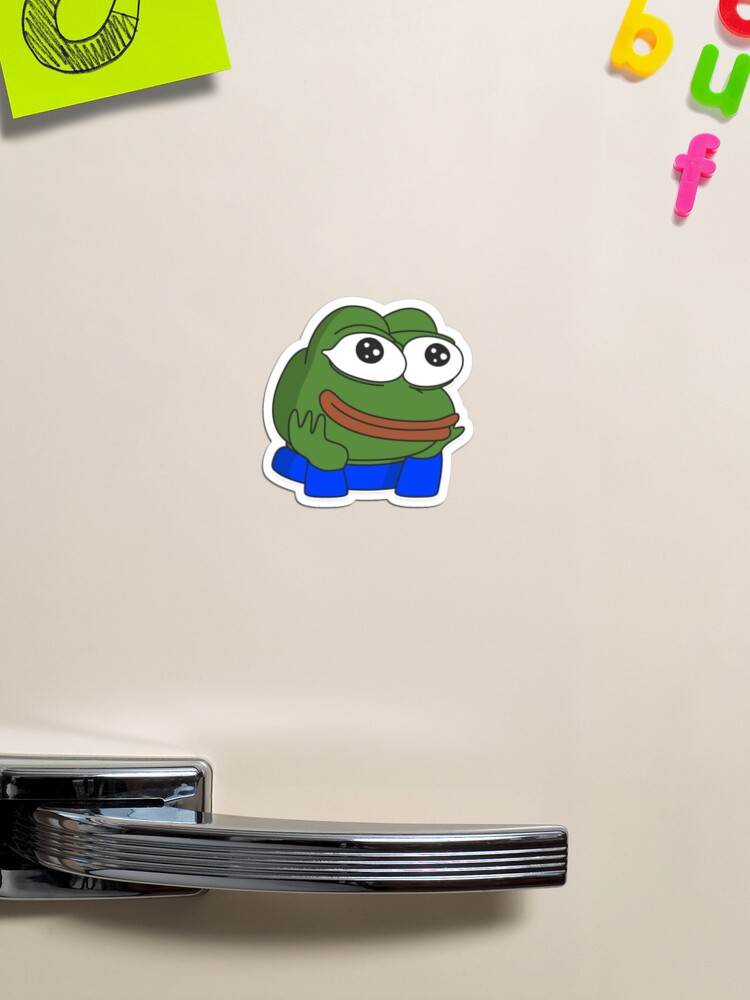 cheeky Poggers emote - peepo pepega twitch discord frog Pin by