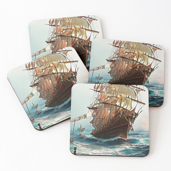 Item preview, The Master Yang Thunder Waves Pirate Ship designed and sold by the-alfiere.