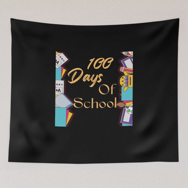 Item preview,  100 days of school Essential T-Shirt, Happy 100 days of school for teacher or kids! Happy 100th Day of School Gifts Classic T-Shirt designed and sold by TamouStyle.