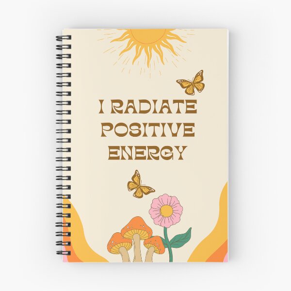 Item preview, i radiate positivity afiirmation design designed and sold by venturasimply13.