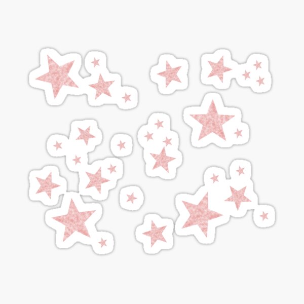 stars black Sticker by MrsDeeDesigns