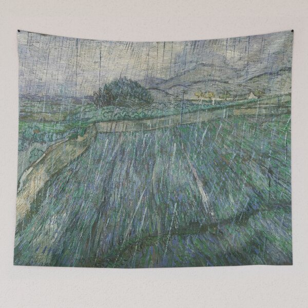 Item preview, Vincent van Gogh, Dutch, 1853-1890 'Rain' designed and sold by Vintage Designs +.