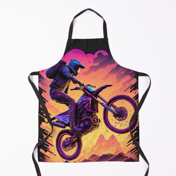 Item preview, Cyber Future Dirt Bike With Neon Colors designed and sold by KoolArtDistrict.