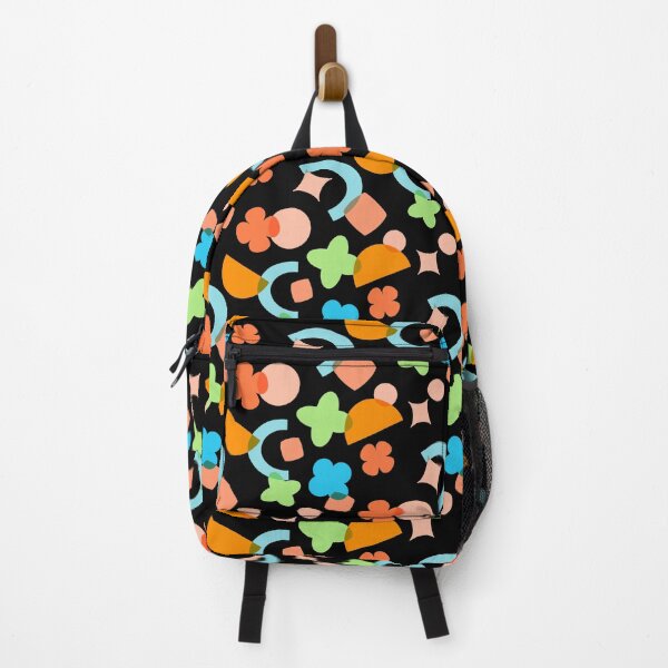 Item preview, Funky Shapes Pattern (Black) designed and sold by GumptionRoad.