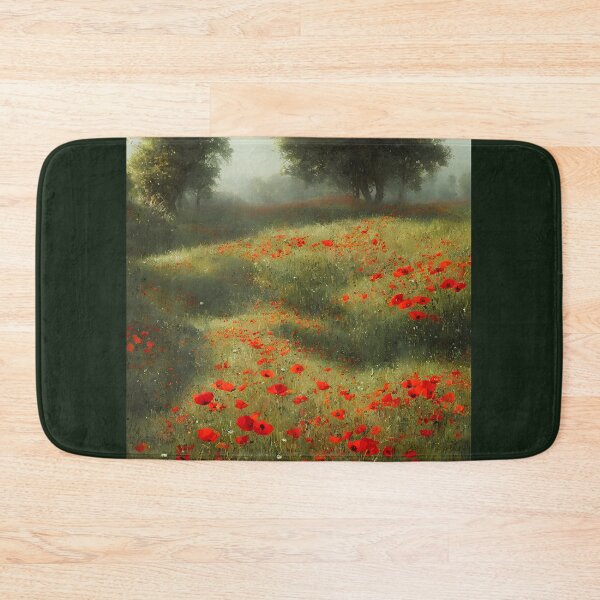 Item preview, August Poppy Field designed and sold by FamiliarPufferfish.