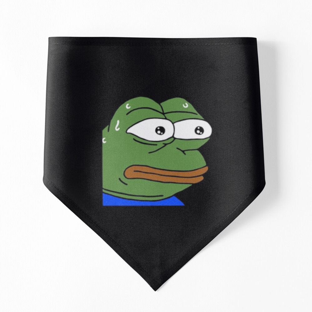 nervous poggers emote - peepo pepega twitch discord frog Art