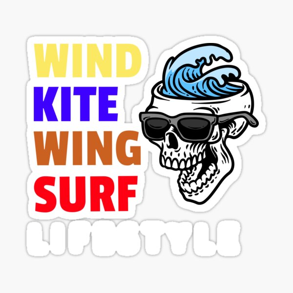 Kite Surfing Stickers for Sale