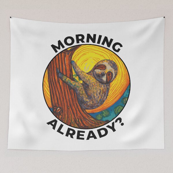Item preview, Morning already? designed and sold by arkantus.