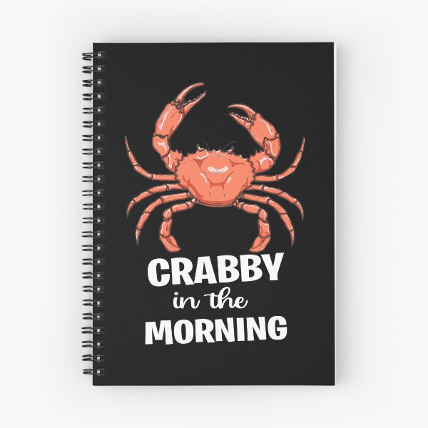 Item preview, Funny Crabs Crabby in the Morning mood Crab Maryland Lobster Lover Gift designed and sold by ARTZ84.