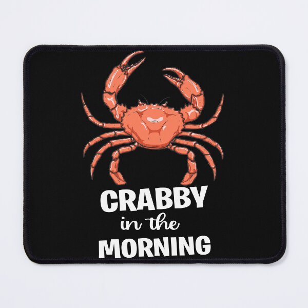 Item preview, Funny Crabs Crabby in the Morning mood Crab Maryland Lobster Lover Gift designed and sold by ARTZ84.