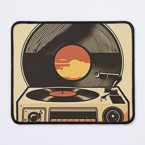 Item preview, Vintage Vinyl Record Player designed and sold by Fragpop.