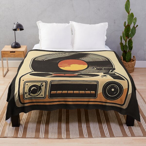 Item preview, Vintage Vinyl Record Player designed and sold by Fragpop.