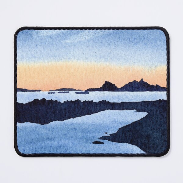 Item preview, Watercolor Norway sunset designed and sold by sabine84.