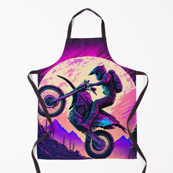 Item preview, Cyber Future Dirt Bike With Neon Colors designed and sold by KoolArtDistrict.