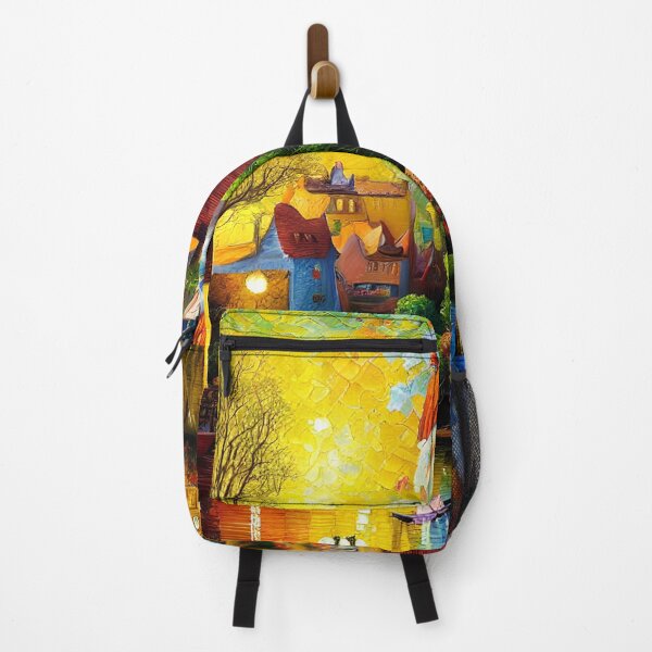 Item preview, The Yellow House in The Lake Print designed and sold by ArtsyWishesShop.