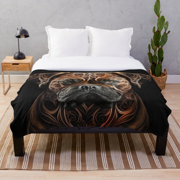 Item preview, Un diseño fractal de un Bullmastiff designed and sold by Daniel Leighton.