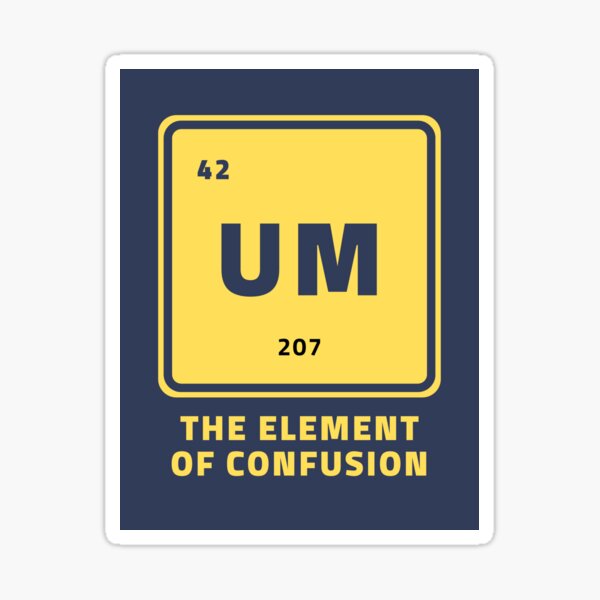 The Atomic Weight Of Confusion Sticker For Sale By 42pix3ls Redbubble the-atomic-weight-of-confusion-sticker-for-sale-by-42pix3ls-redbubble