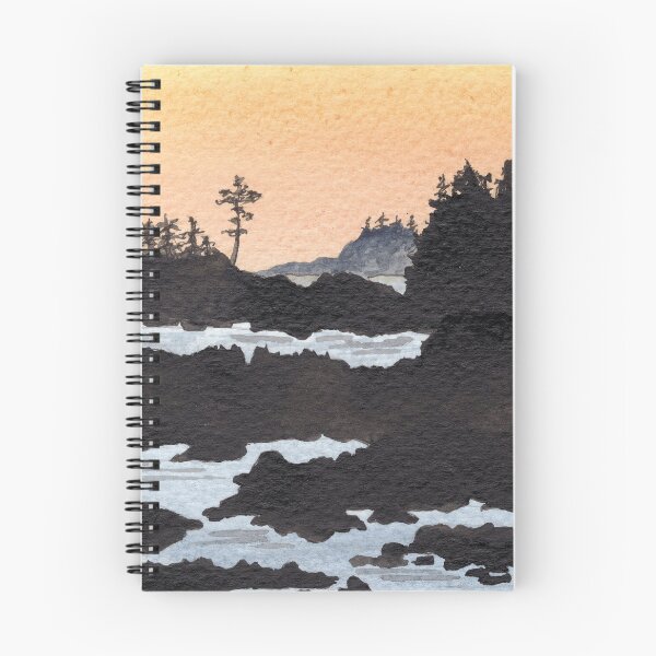 Item preview, Watercolor sunset Vancouver island designed and sold by sabine84.