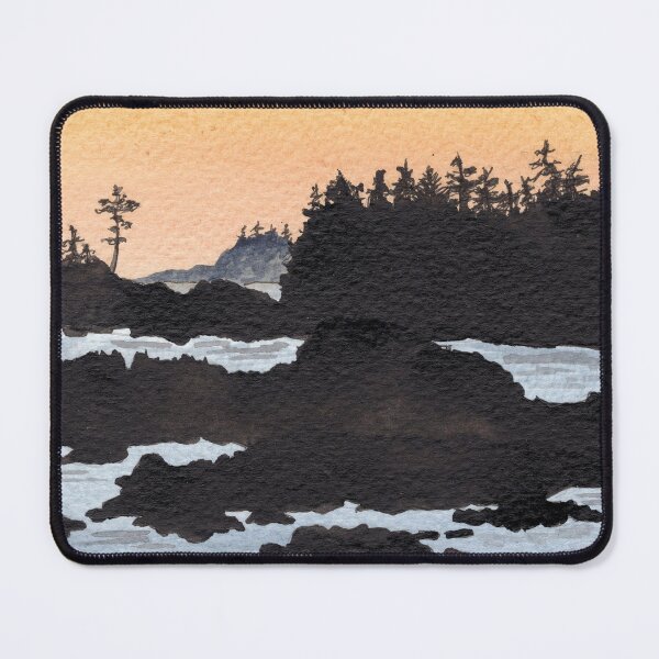 Item preview, Watercolor sunset Vancouver island designed and sold by sabine84.