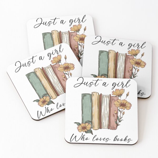 Item preview, just a girl who loves books designed and sold by sweetanndspooky.