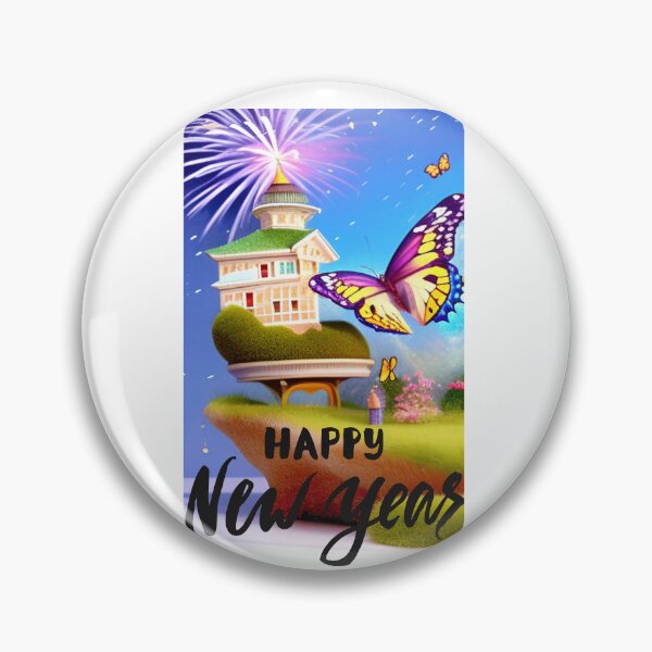 Item preview,  New Year Eve Sticker 2023 designed and sold by SociableAnimals.