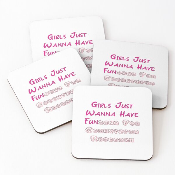 Item preview, Girls Just Wanna Have Funding For Scientific Research designed and sold by koki4you.