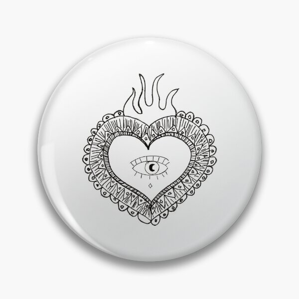 Item preview, sacred heart designed and sold by candysolise.