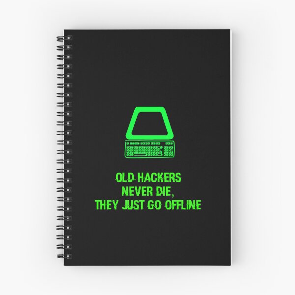 Item preview, Old hackers never die they just go offline designed and sold by enigma3a.