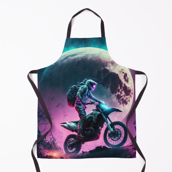 Item preview, Cyber Future Dirt Bike With Neon Colors designed and sold by KoolArtDistrict.