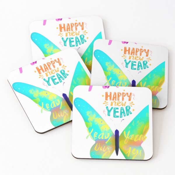Item preview,   New Year Eve Sticker 2023 designed and sold by SociableAnimals.