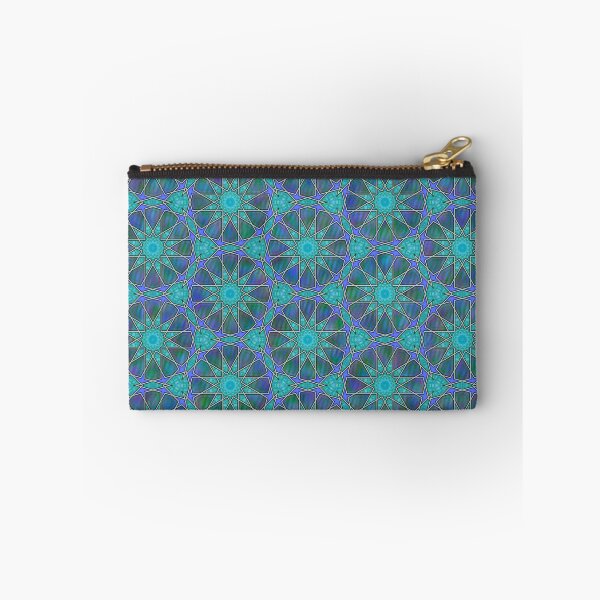 Item preview, Blue and Purple Islamic Tile Pattern designed and sold by Gingezel.
