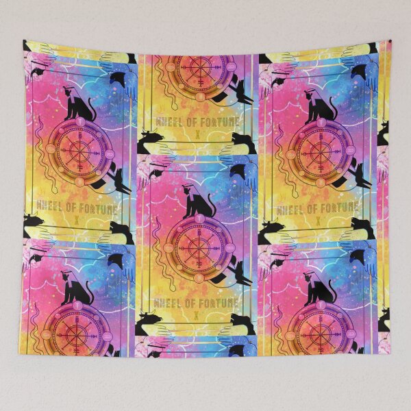 Item preview, Wheel of Fortune - Tarot Card series designed and sold by Judy Manning.