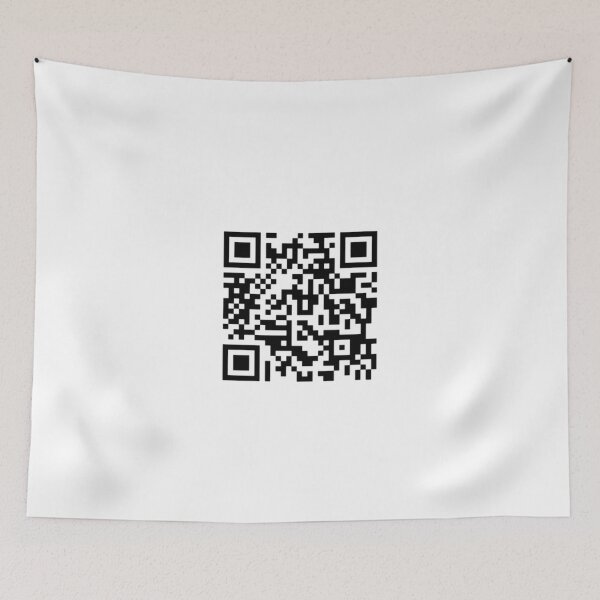 Item preview, Rickroll Meme QR Code Sticker  designed and sold by Codeking005.