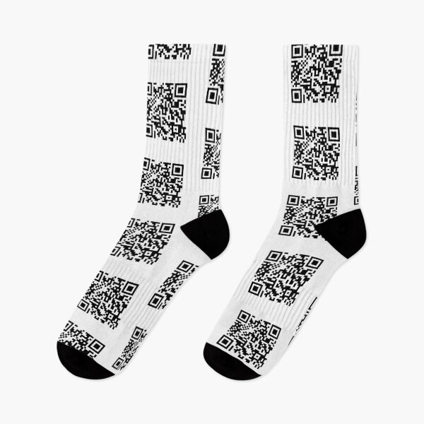 Artikelvorschau, Rickroll Meme QR-Code-Aufkleber entworfen und verkauft von Codeking005.