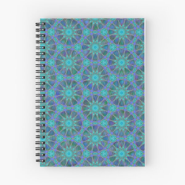 Item preview, Blue and Purple Islamic Tile Pattern designed and sold by Gingezel.