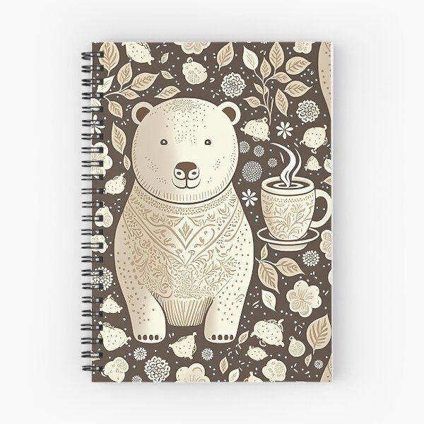 Item preview, Polar Bear and Coffee Design designed and sold by Juliascutecornr.