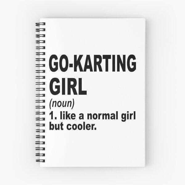 Item preview, Go-karting Girl Like A Normal Girl But Cooler,Go-karting Lovers Gift designed and sold by Dogs Geeky⭐⭐⭐⭐⭐.