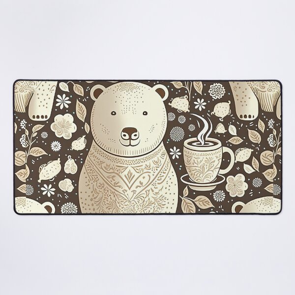 Item preview, Polar Bear and Coffee Design designed and sold by Juliascutecornr.