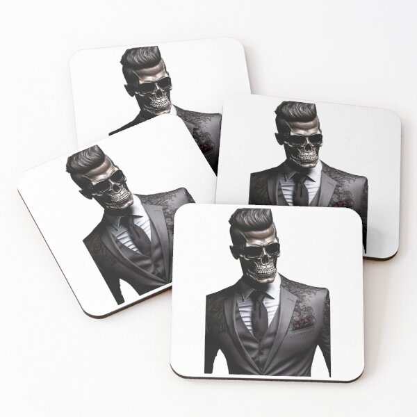 Item preview, Gentlman skull face designed and sold by MaryAnn84.