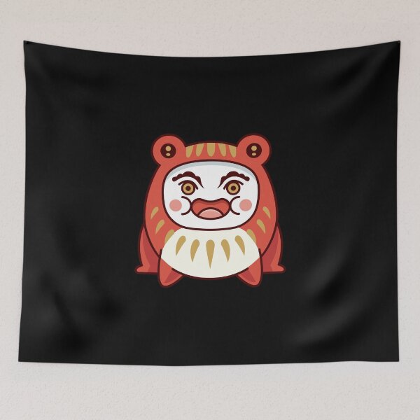 Item preview, Daruma Red Frog designed and sold by Lagelantee.