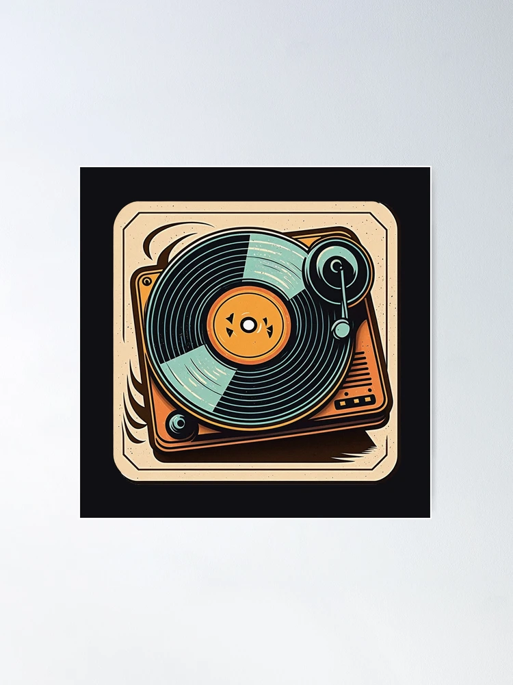 Poster Vinyl record 