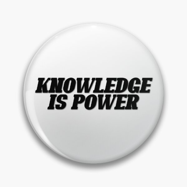Item preview, Knowledge is power (black) designed and sold by didijuca.