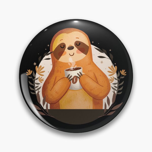 Item preview, Keep Calm And Live Slow- sloth mood   designed and sold by NawalMagdy.